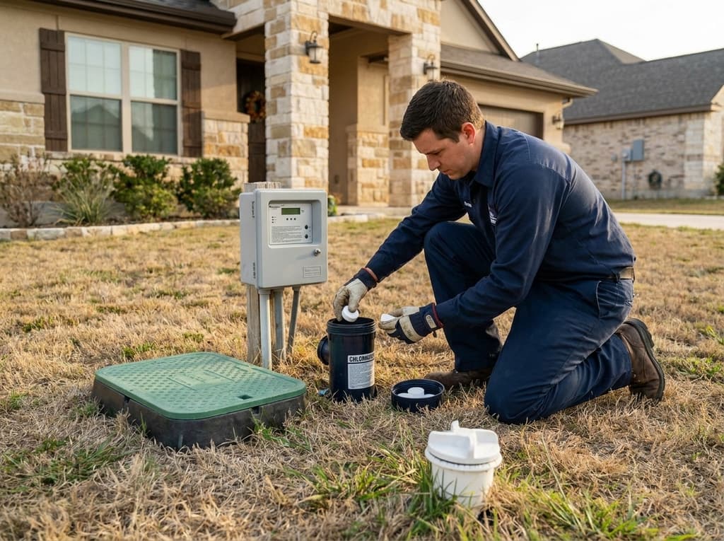 Aerobic Treatment Unit Maintenance in Waco, TX by Texas Septic Pros